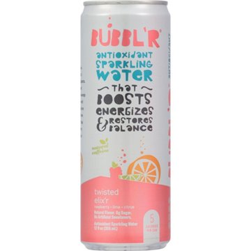 Bubbl'r Antioxidant Sparkling Water - Twisted Elix'r
