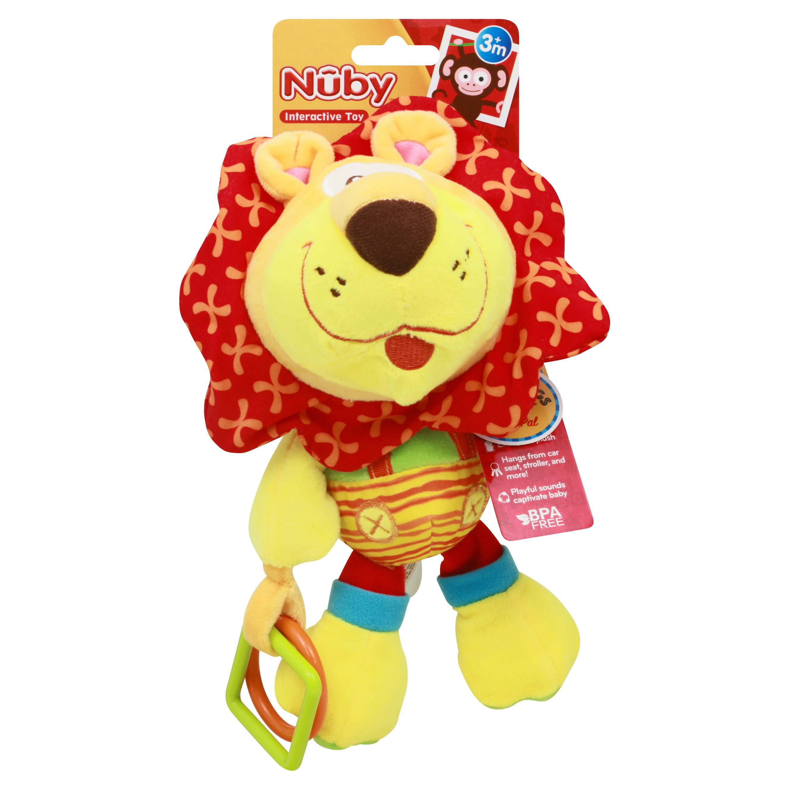 Nuby lion toy online