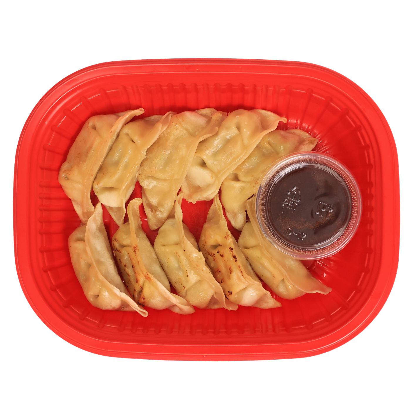 H-E-B Sushiya Pork Pot Stickers - Served Hot; image 1 of 3