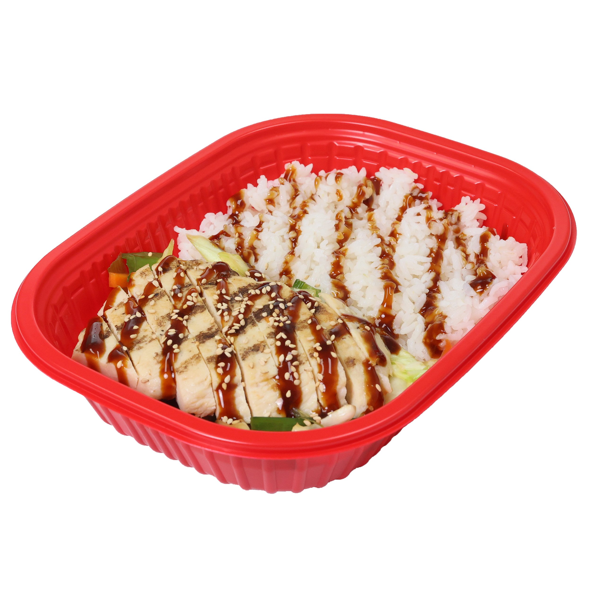 HEB Sushiya Chicken Teriyaki & Rice Bowl Served Hot Shop Sushi at