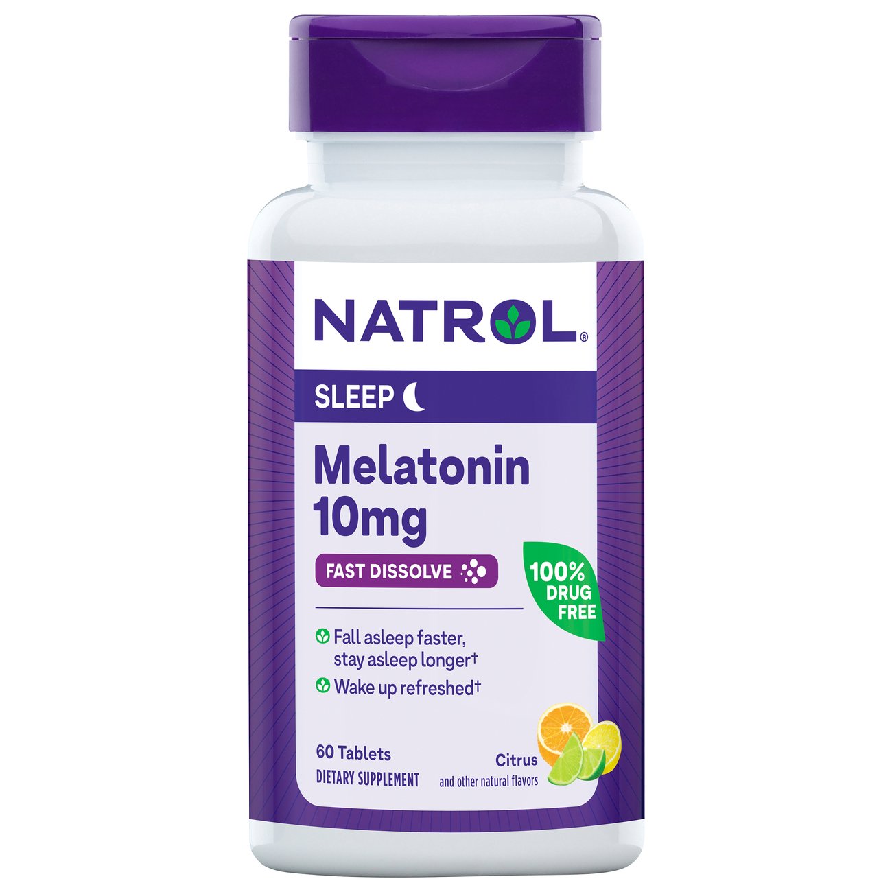 Natrol Melatonin 10 mg Citrus Capsules - Shop Sleep & Snoring Aids at H-E-B