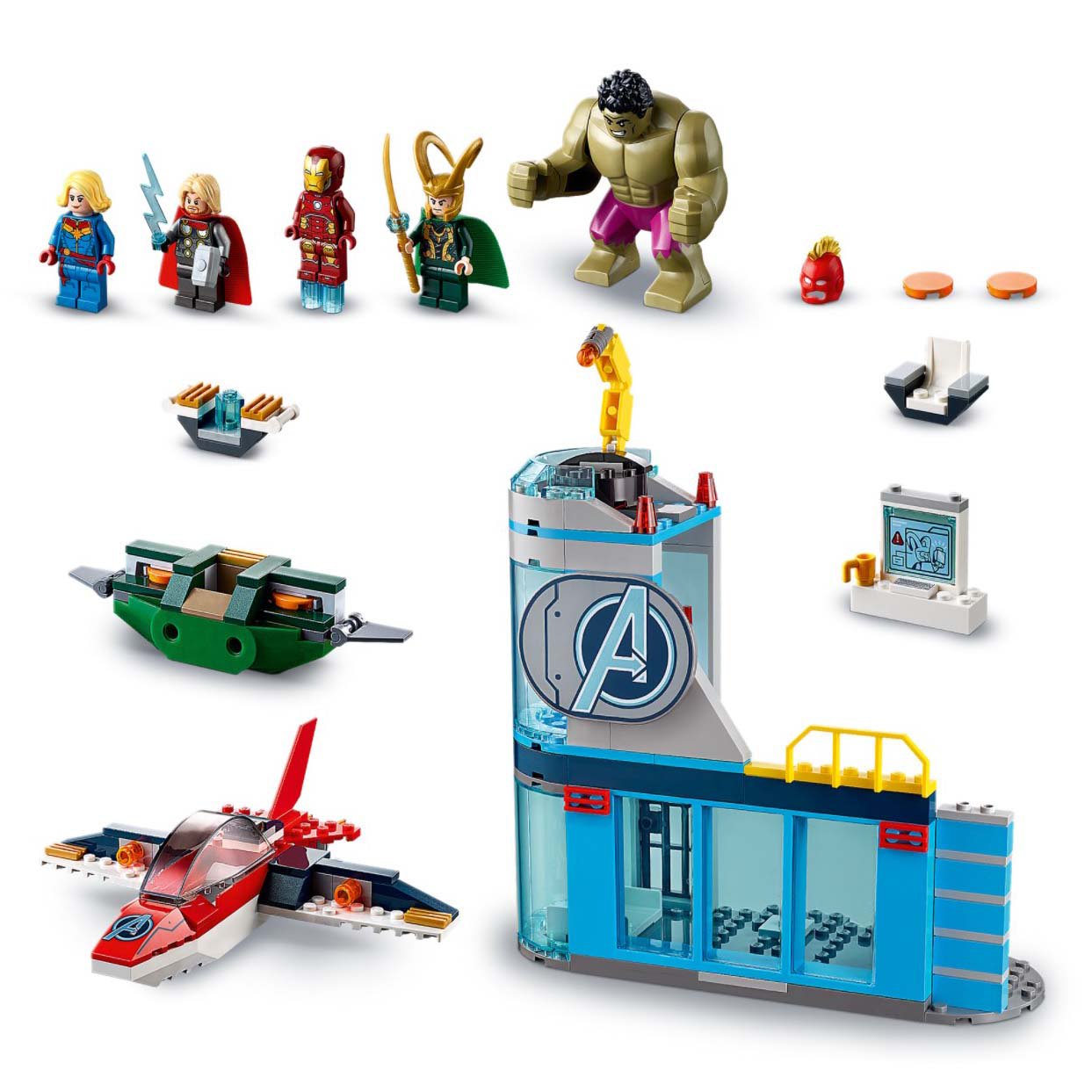 marvel avengers playset