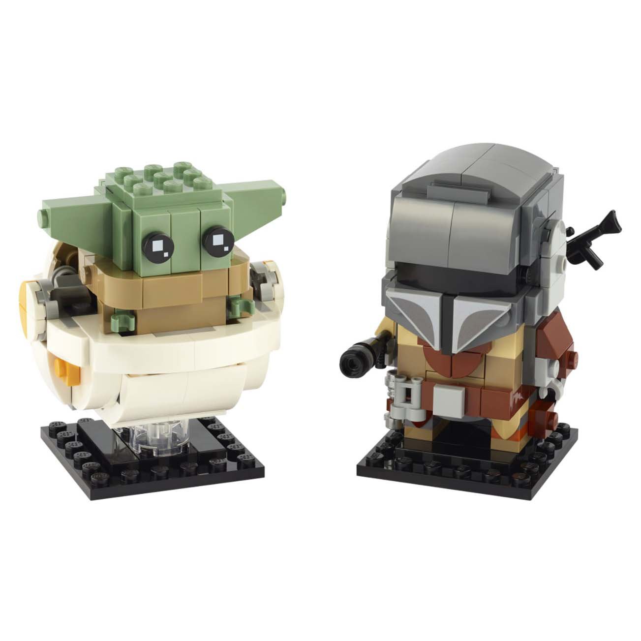 næve princip ordlyd Lego Brick Headz Star Wars The Mandalorian & The Child Set - Shop Toys at  H-E-B