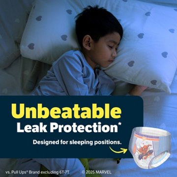 Goodnites Boys' Nighttime Bedwetting Underwear - XS (28-43 lbs), 44 ct