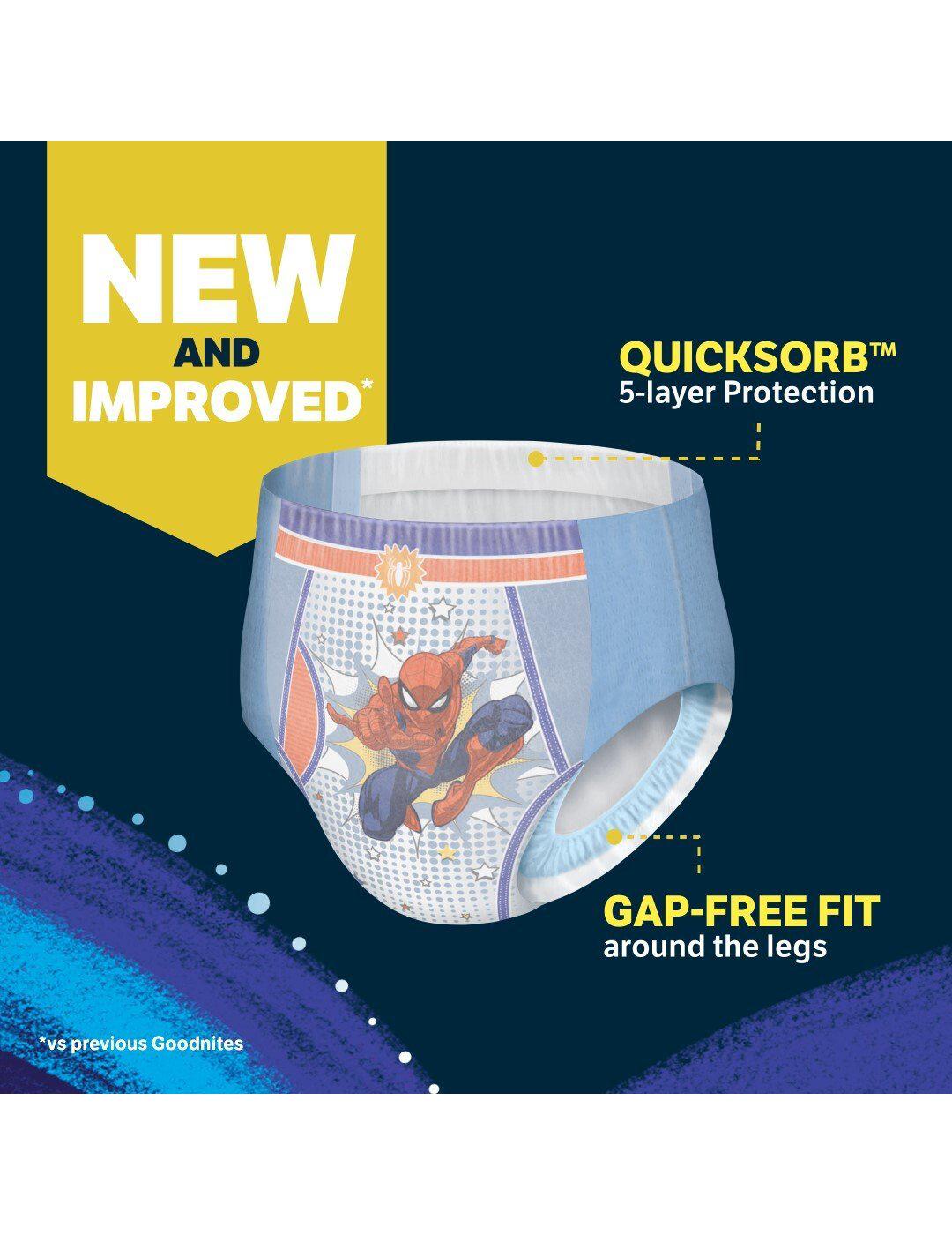 Goodnites Boys' Nighttime Bedwetting Underwear - XS (28-43 lbs); image 4 of 7