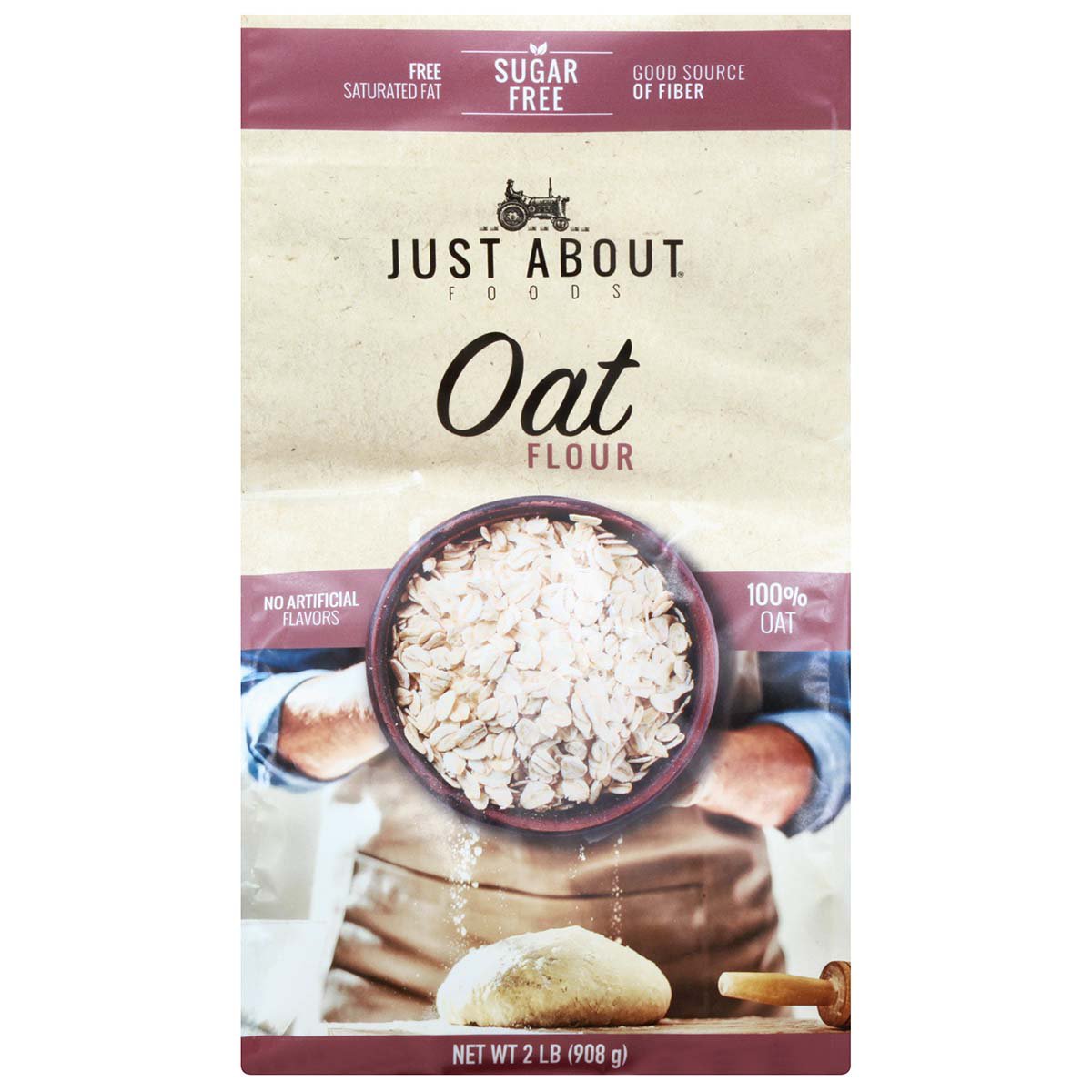 Just About Foods Oat Flour, 2 lbs