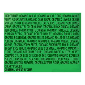 Dave's Killer Bread 21 Whole Grain & Seeds Organic Hamburger Buns, 8 ct