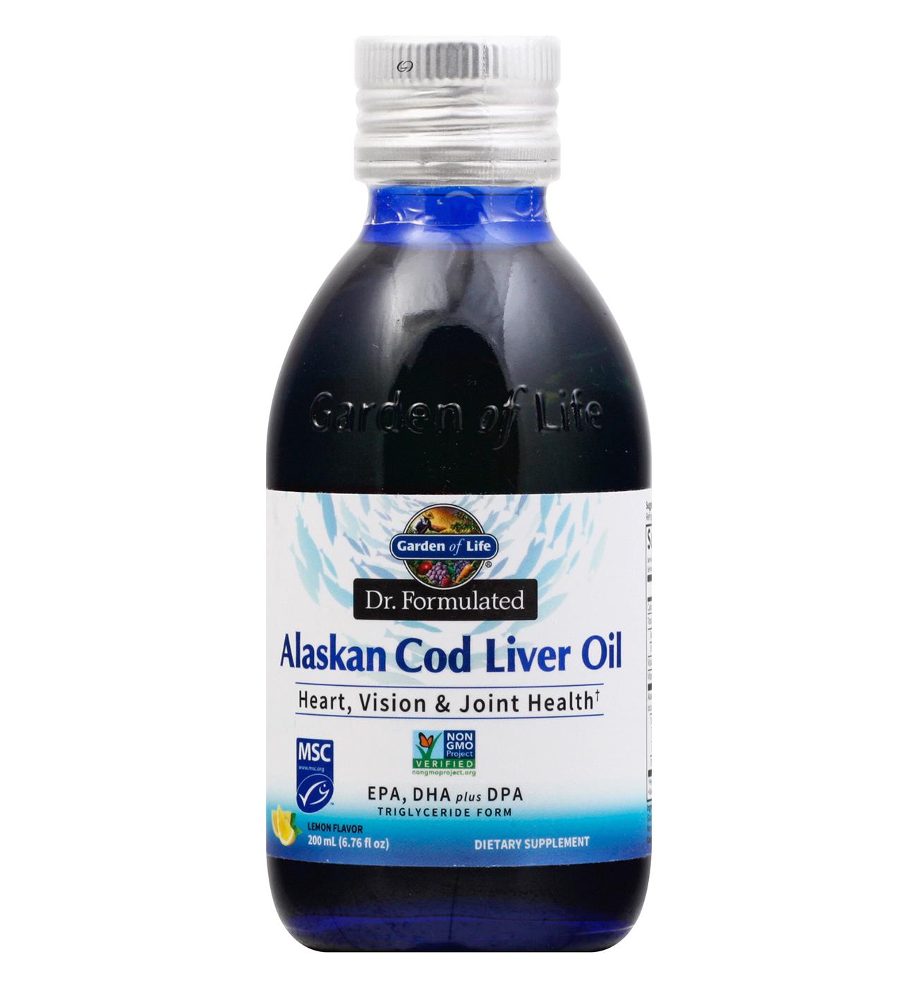 Garden of Life Alaskan Cod Liver Oil - Lemon Flavor; image 1 of 4