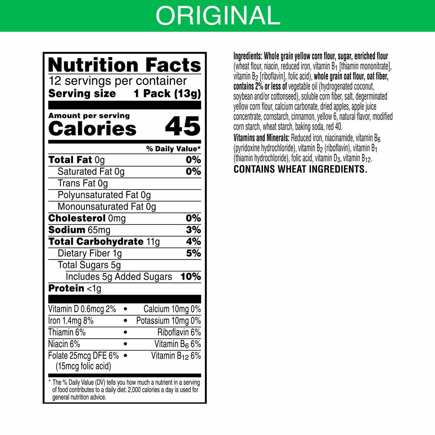 Kellogg's Apple Jacks Jumbo Snax Original Cereal Snacks; image 2 of 4