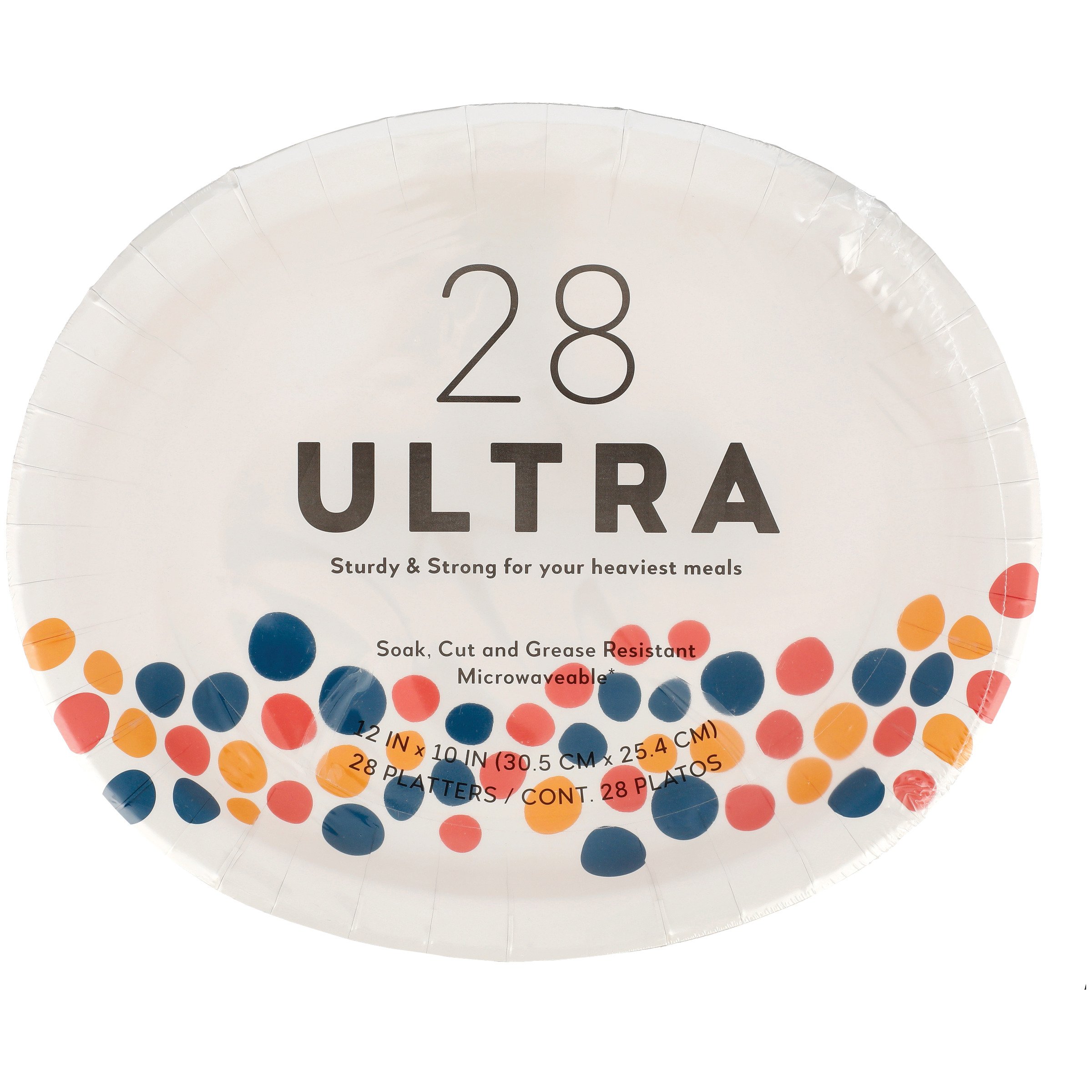 Ultra Oval Paper Platters Shop Plates & bowls at HEB