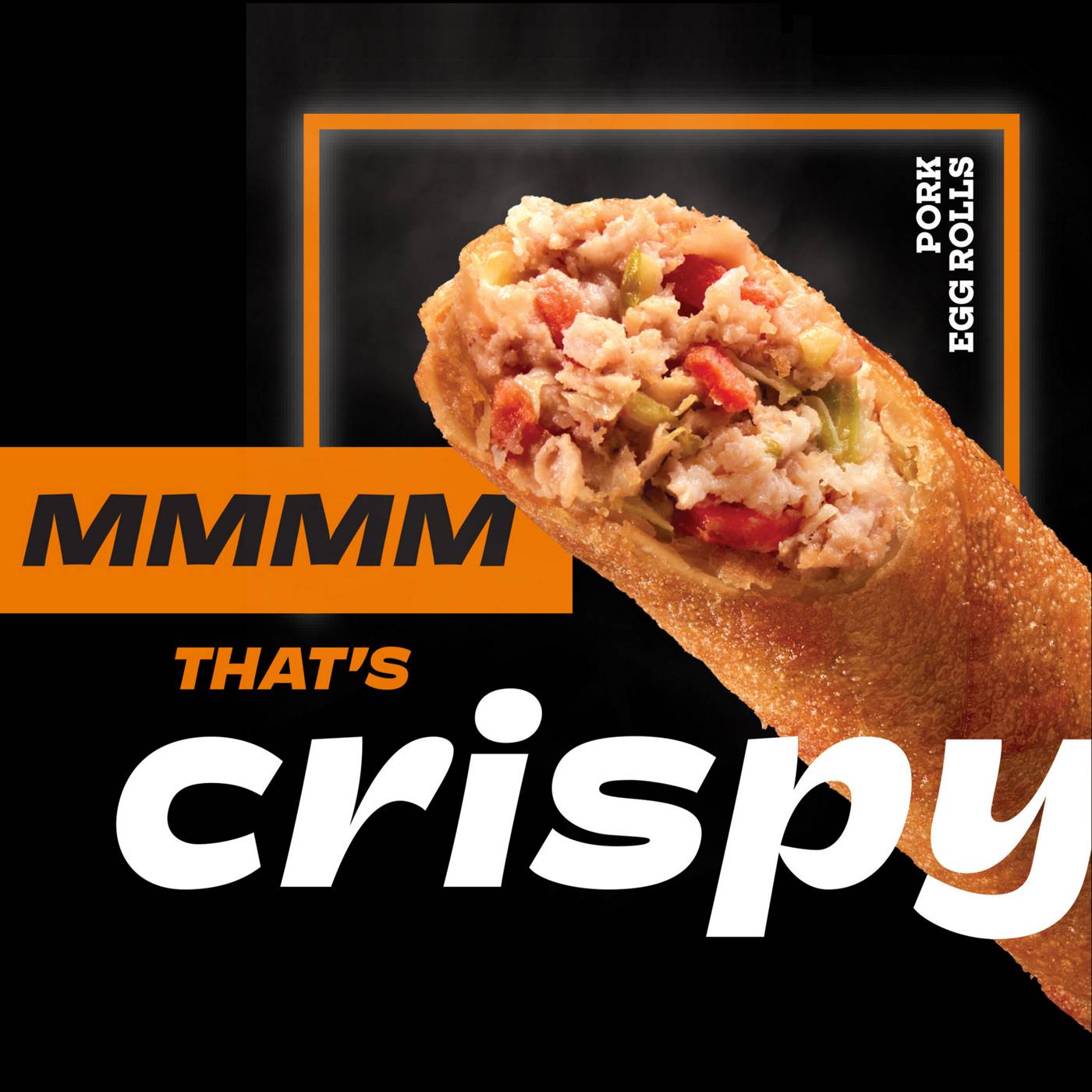 Pagoda Frozen Crunchy Crispy Pork Egg Rolls; image 10 of 10