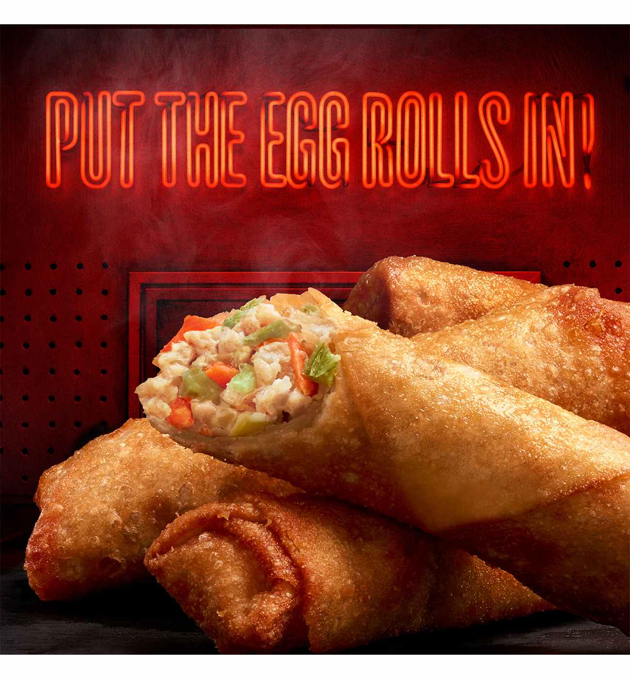 Pagoda Frozen Crunchy Crispy Chicken Egg Rolls; image 3 of 10