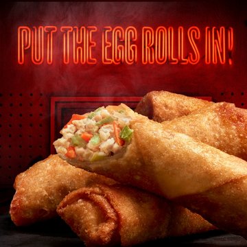 Pagoda Frozen Crunchy Crispy Chicken Egg Rolls, 8 ct