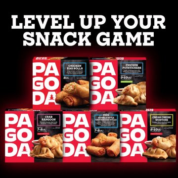 Pagoda Frozen Crunchy Crispy Chicken Egg Rolls, 8 ct