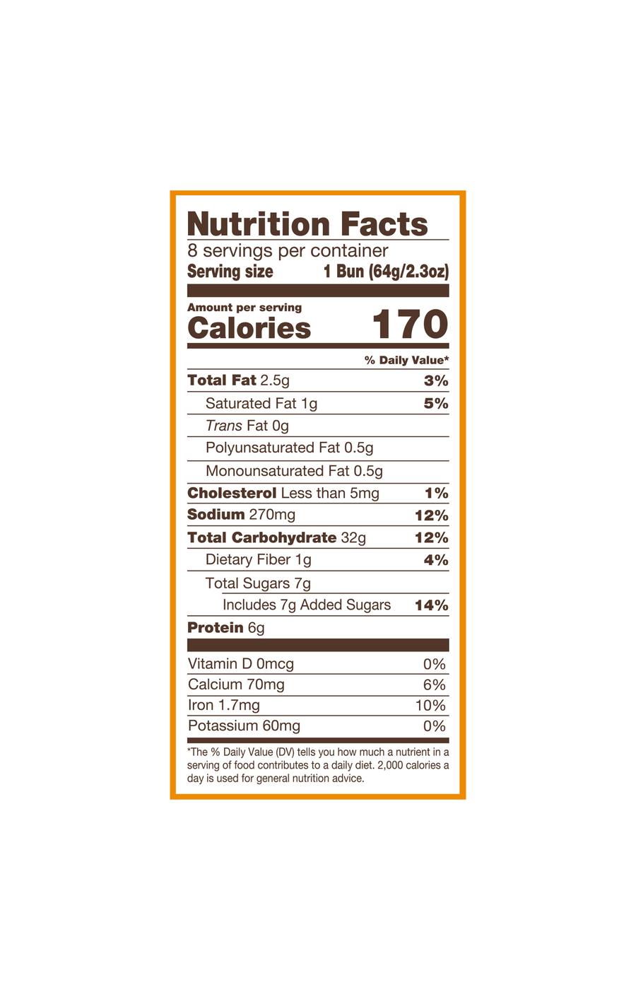 Nature's Own Perfectly Crafted Hamburger Buns; image 3 of 6