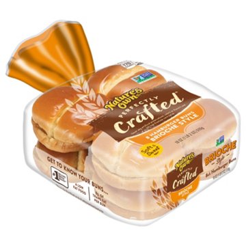 Nature's Own Perfectly Crafted Hamburger Buns, 8 ct