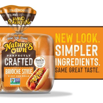 Nature's Own Perfectly Crafted Hot Dog Buns, 8 ct