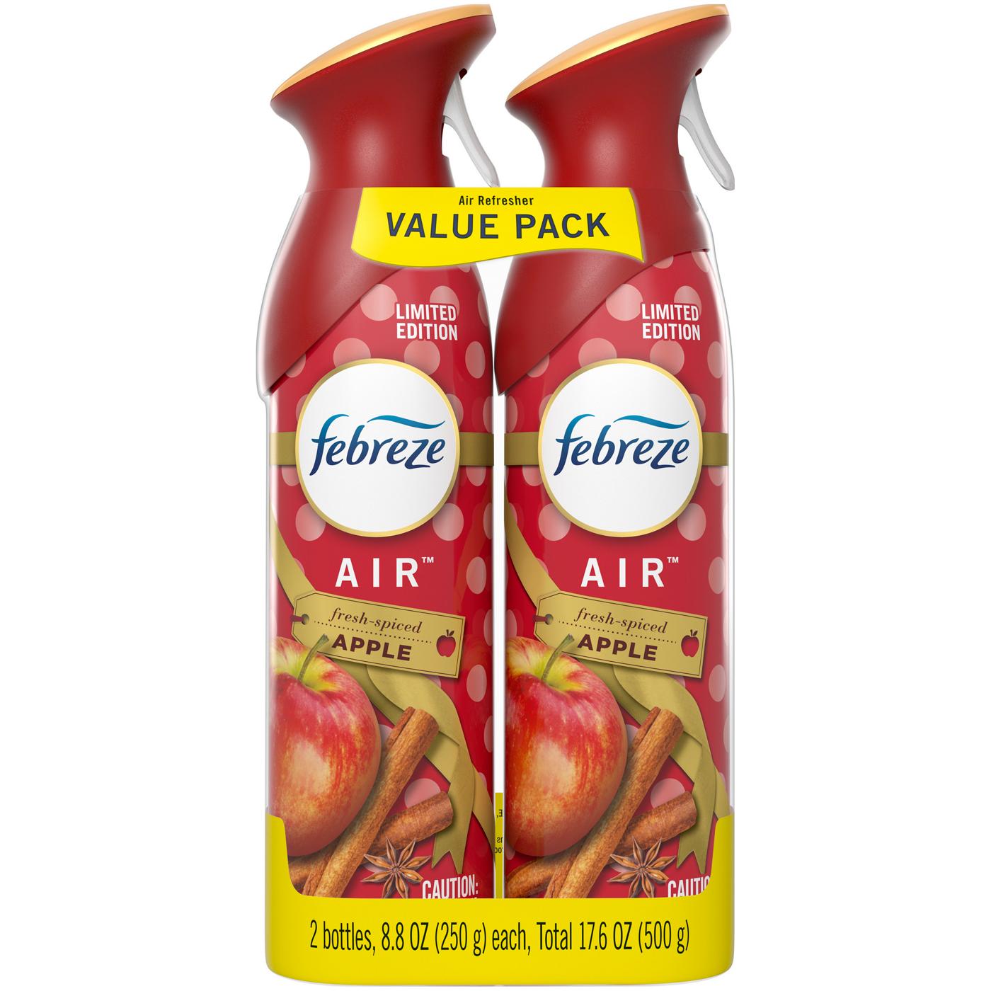 Febreze Air Fresh Spiced Apple Air Freshener Spray Value Pack; image 1 of 2