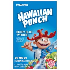 Hawaiian Punch Wild Purple Smash Drink Mix Packets, 8 ct | Low