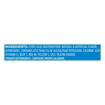 Hawaiian Punch Berry Blue Typhoon Drink Mix Packets, 8 ct