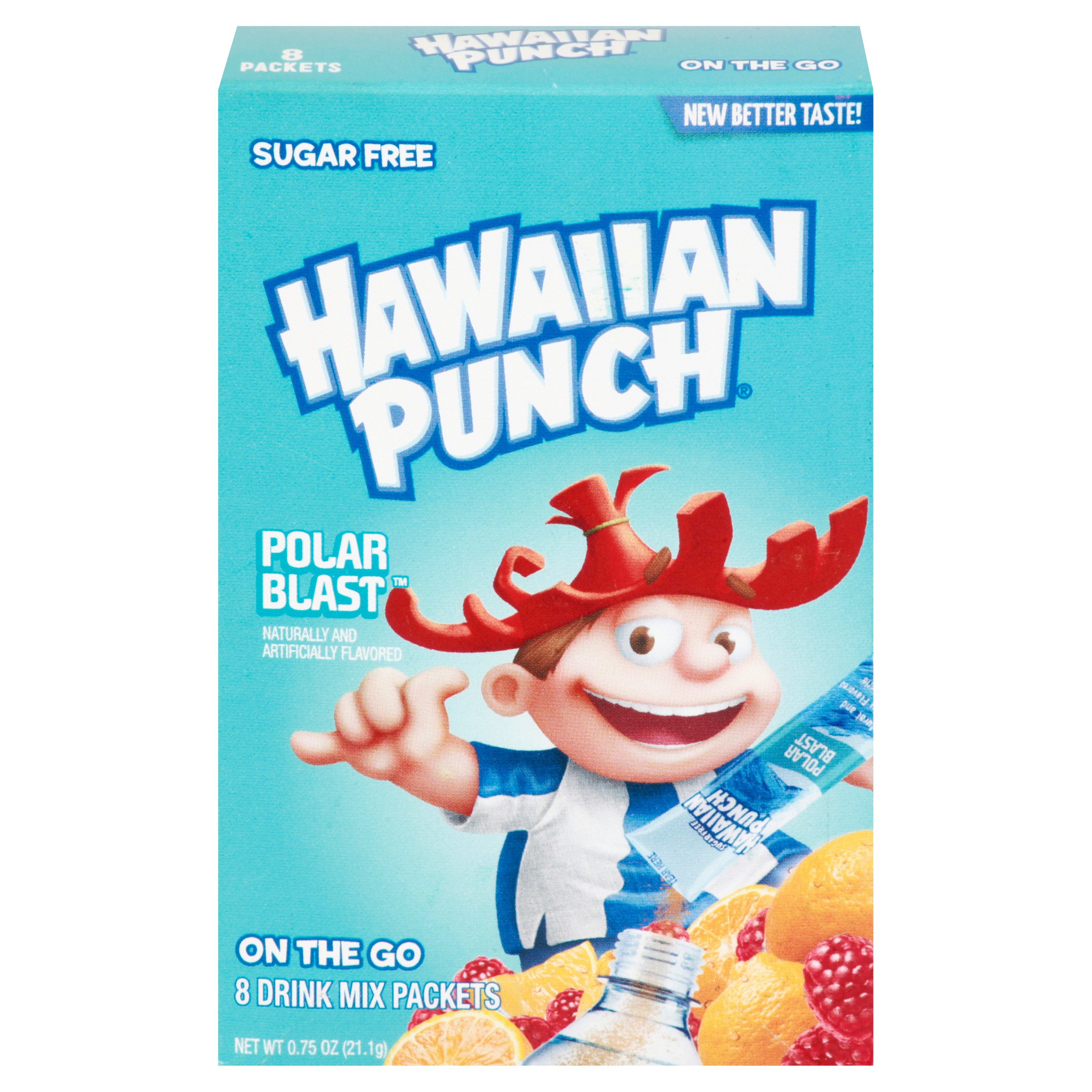 Hawaiian Punch Hawaiian Punch Polar Blast Powder Drink Mix Shop Mixes