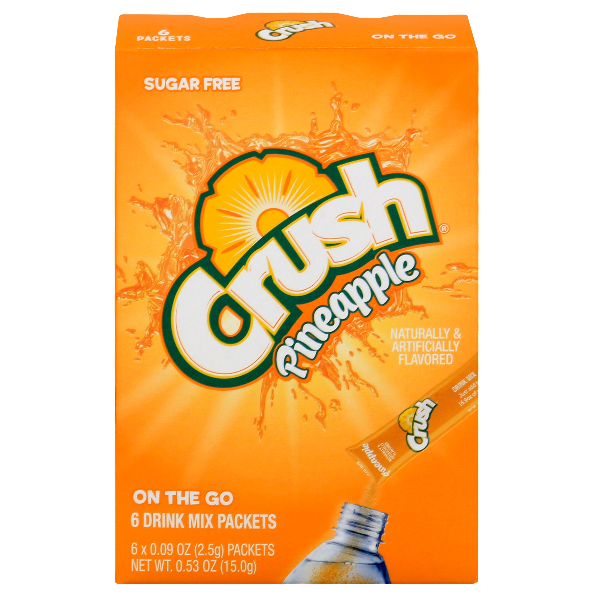 Crush Crush Pineapple Powder Drink Mix Shop Mixes & flavor enhancers at HEB