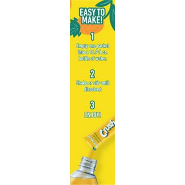 Crush Sugar Free Powder Drink Mix Packets - Pineapple, 6 ct