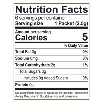 Crush Sugar Free Powder Drink Mix Packets - Pineapple, 6 ct