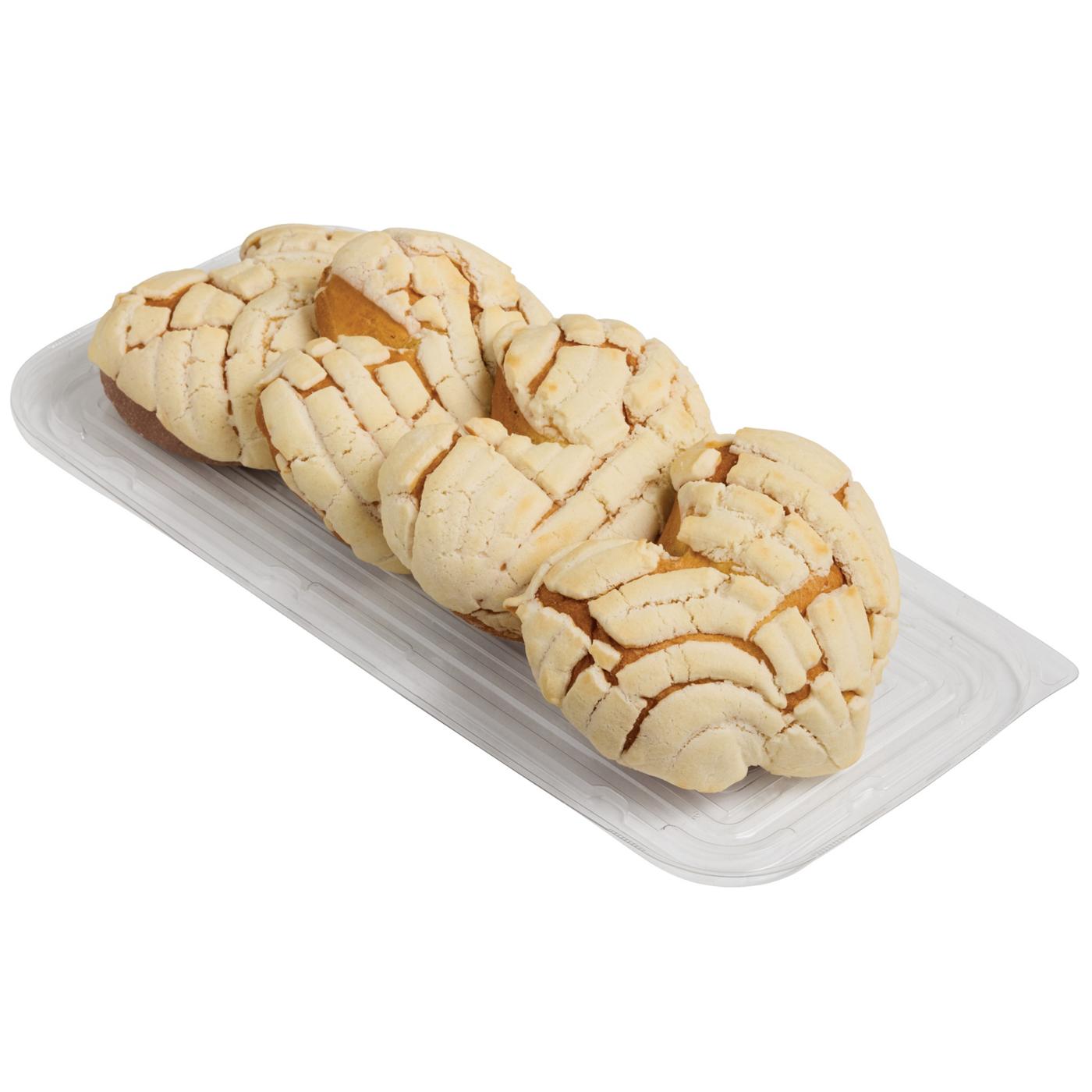 H-E-B Bakery Large Heart Conchas - White; image 1 of 4