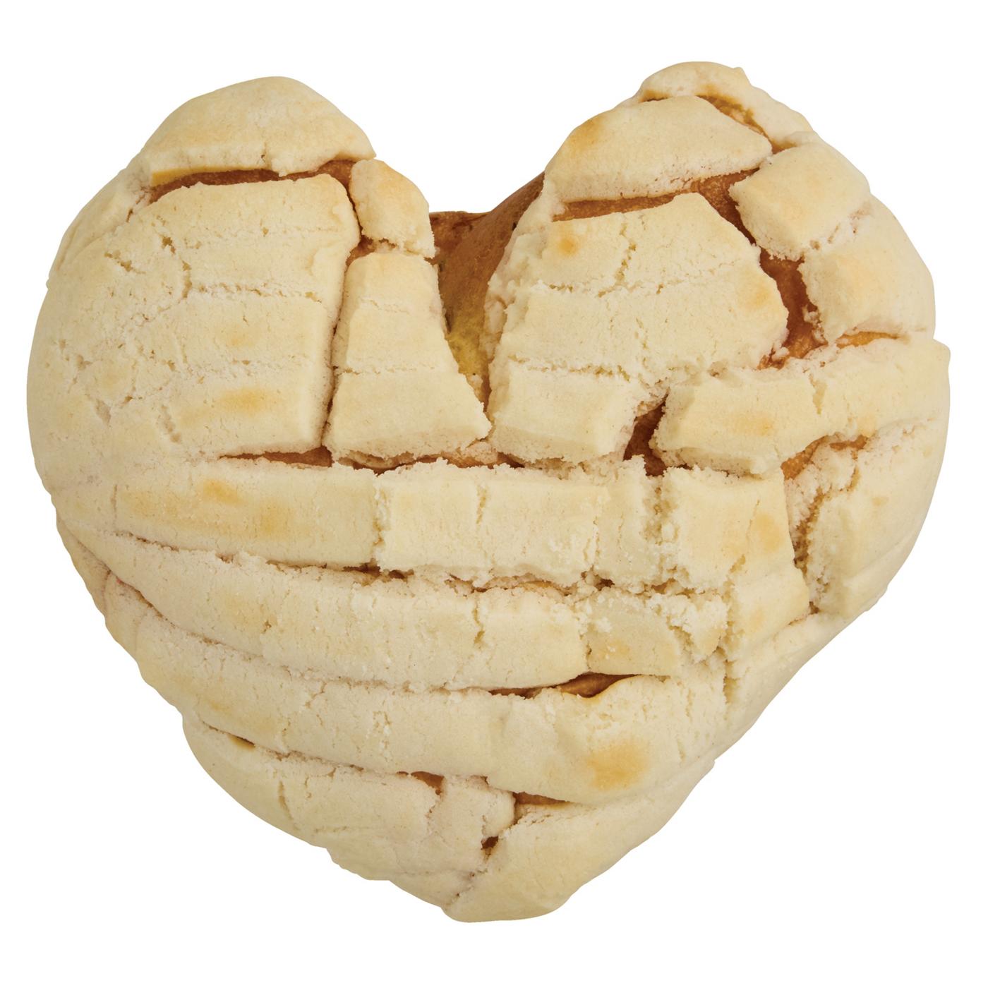 H-E-B Bakery Large Heart Conchas - White; image 3 of 4