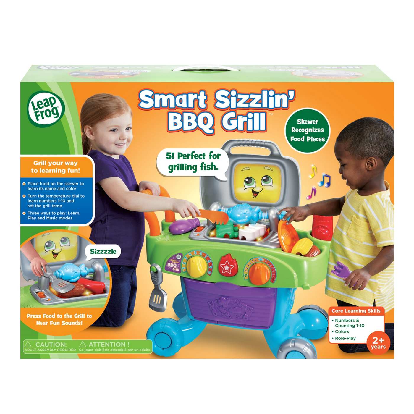 LeapFrog Smart Sizzlin BBQ Grill Playset; image 2 of 3