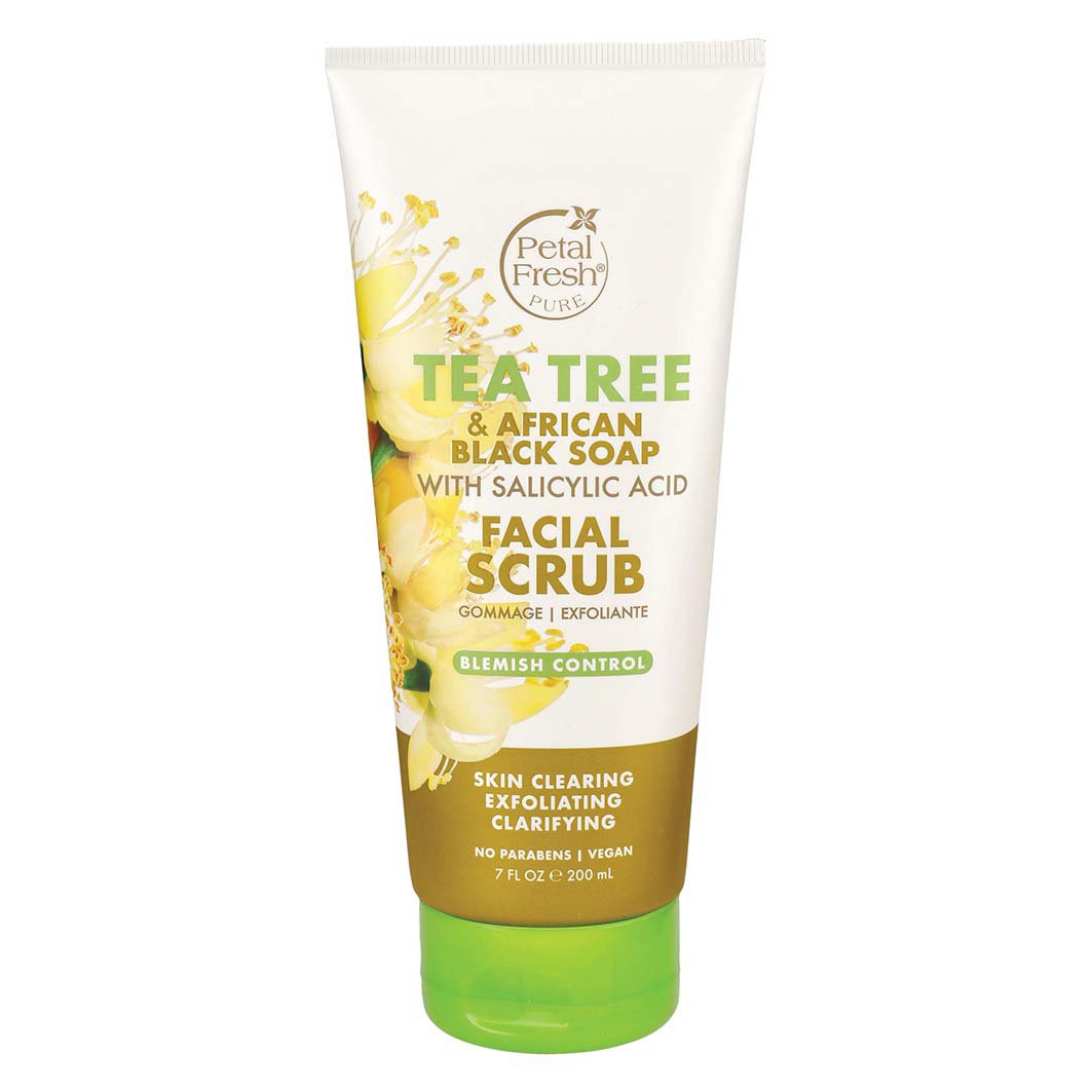 Petal Fresh Tea Tree & African Black Soap With Salicylic Acid Facial