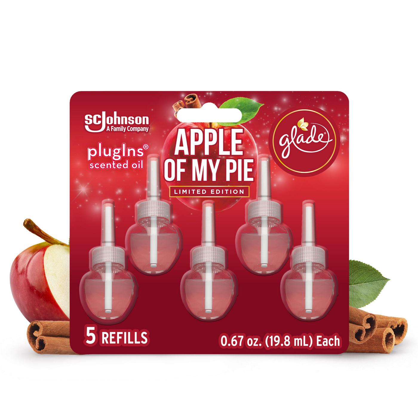 Glade PlugIns Scented Oil Air Freshener Refills Apple of My Pie Shop Scented oils & wax at HEB