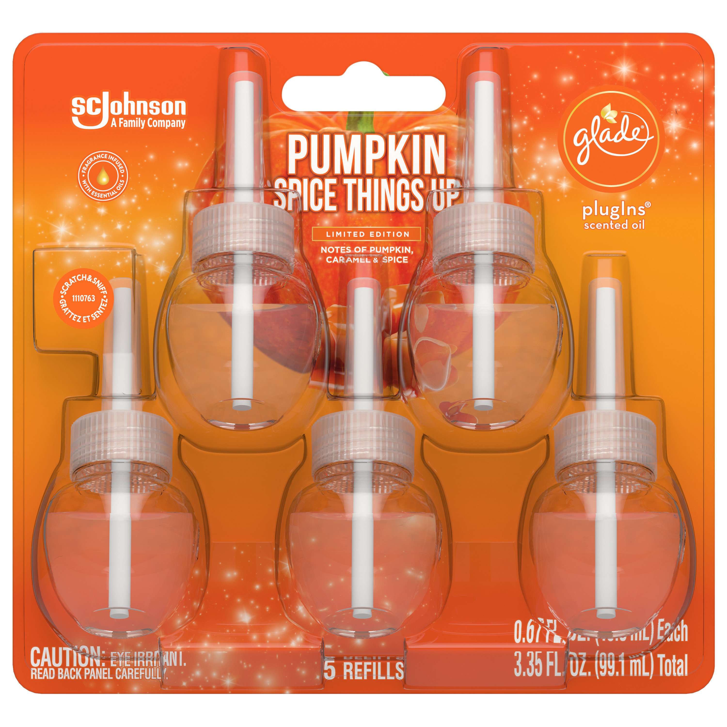 Glade PlugIns Pumpkin Spice Things Up Scented Oil Refills Shop