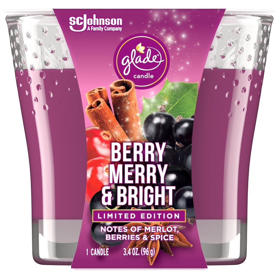 Glade Berry Merry Bright Candle Shop Candles at HEB