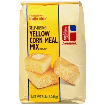 Martha White Gladiola Self-Rising Yellow Corn Meal Mix, 5 lbs