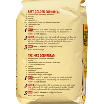 Martha White Gladiola Self-Rising Yellow Corn Meal Mix, 2 lbs