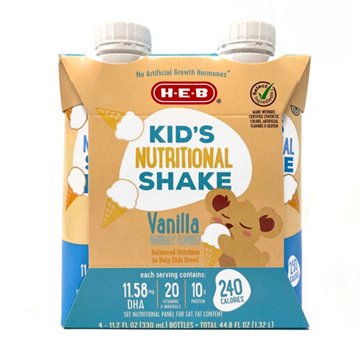 H-E-B Kid's Nutritional Shake - Vanilla, 1 ct