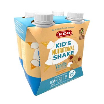 H-E-B Kid's Nutritional Shake - Vanilla, 1 ct