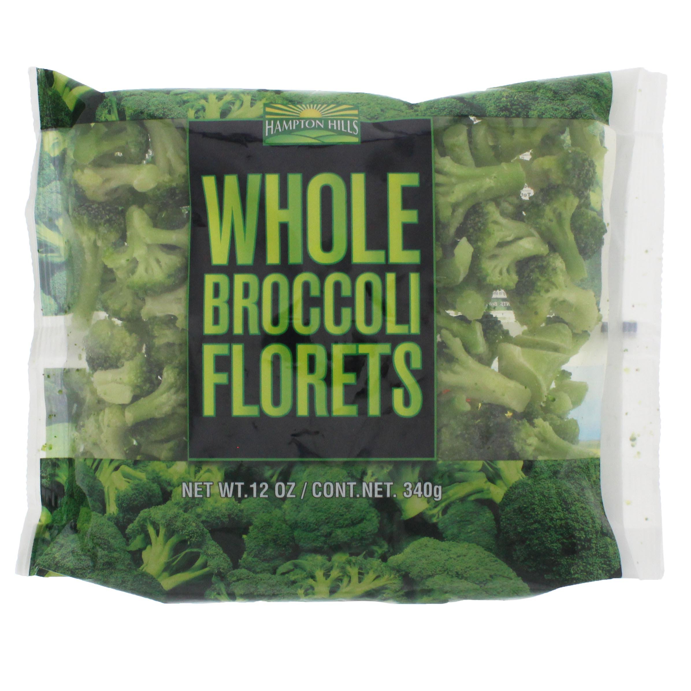 Hampton Hills Whole Broccoli Florets Shop Broccoli, cauliflower