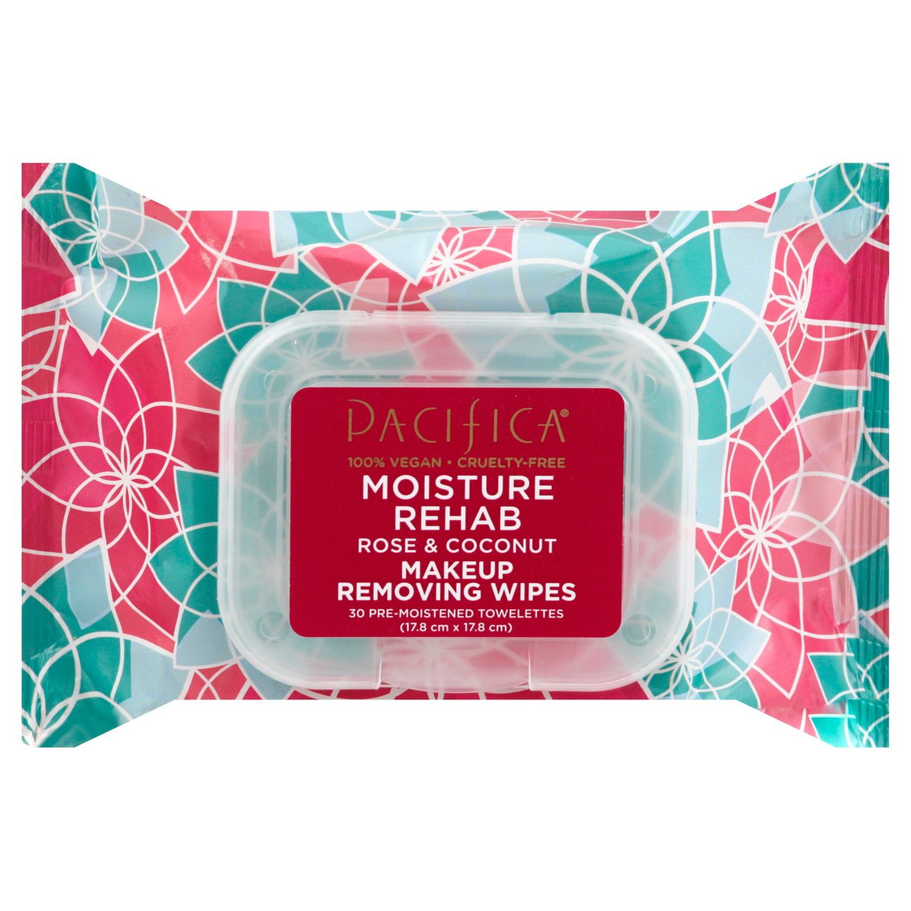Pacifica Moisture Rehab Rose & Coconut Makeup Removing Wipes Shop