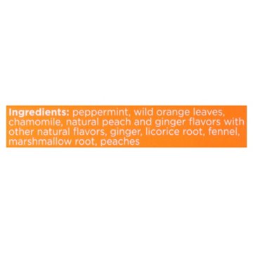 Bigelow Benefits Ginger & Peach Herbal Tea Bags