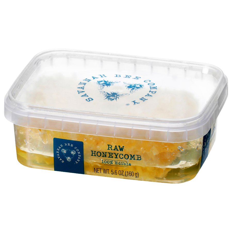Savannah Bee Company Raw Honeycomb Mini, 5.6 oz | Central Market