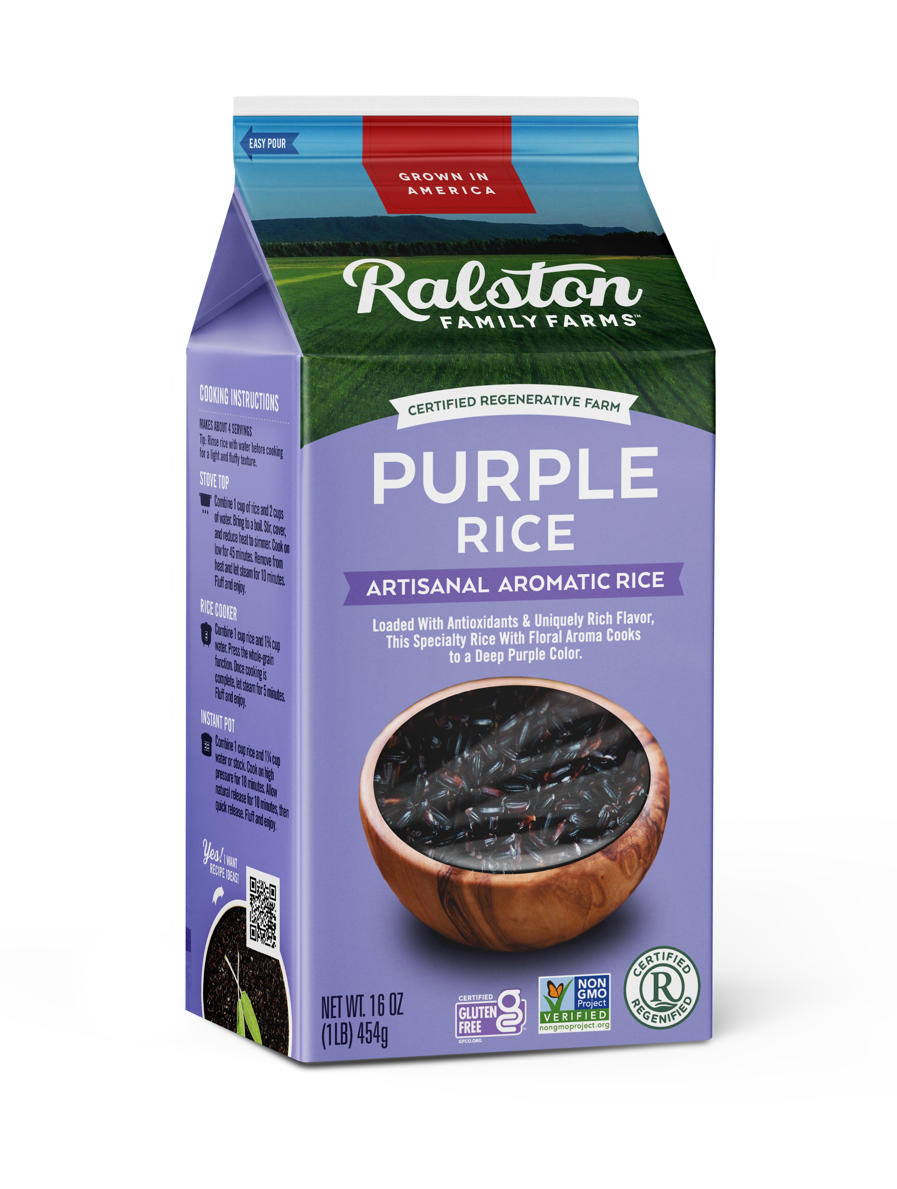 Ralston Family Farms Purple Rice, 16 oz | Central Market - Really Into Food