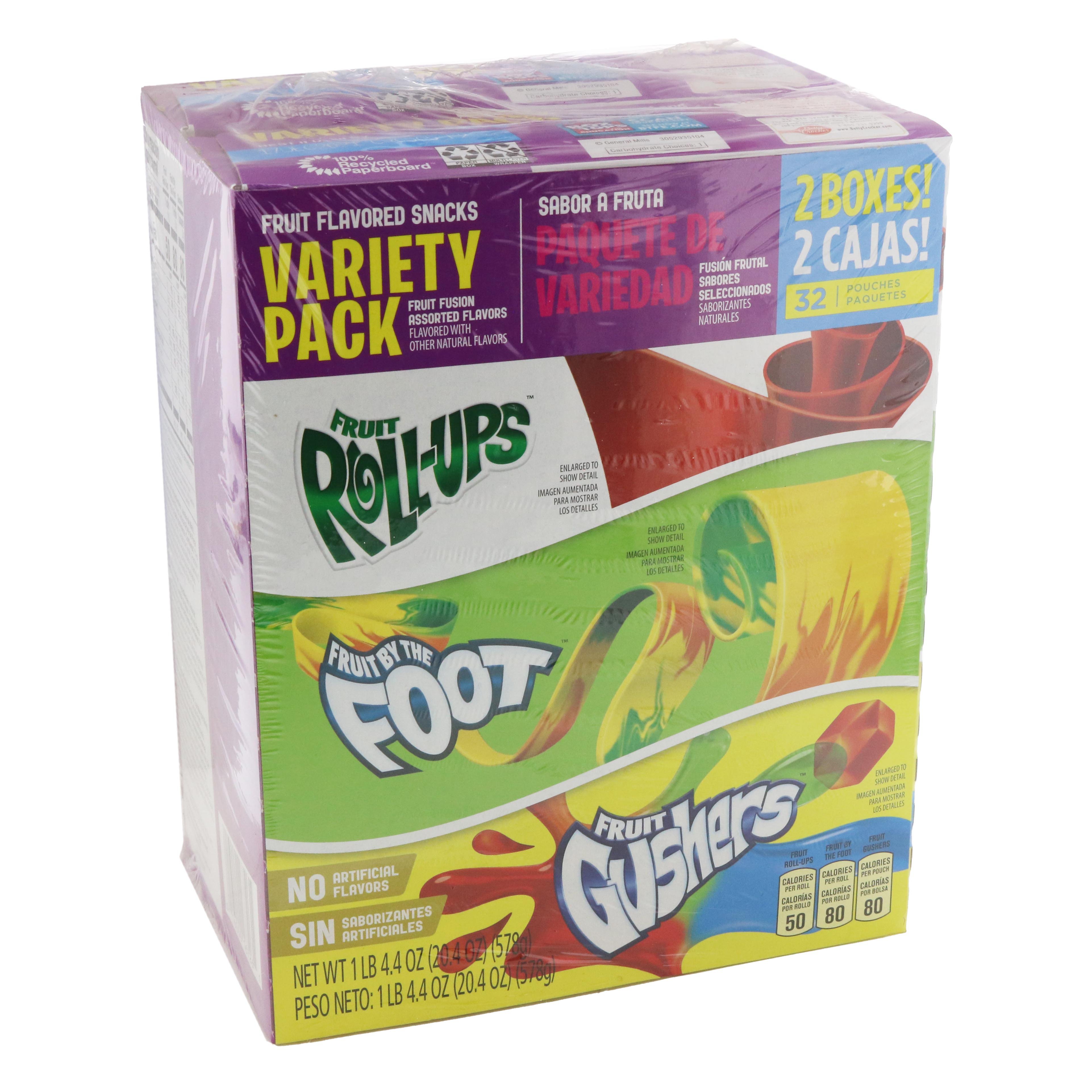 Fruit Roll Ups Fruit Flavored Snacks, Fruit Fusion Assorted
