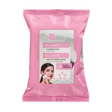 Global Beauty Care Collagen Cleansing Wipes, 30 ct