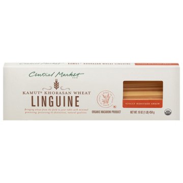 Central Market Organic Single Heritage Grain Kamut Khorasan Wheat Linguine Pasta, 16 oz