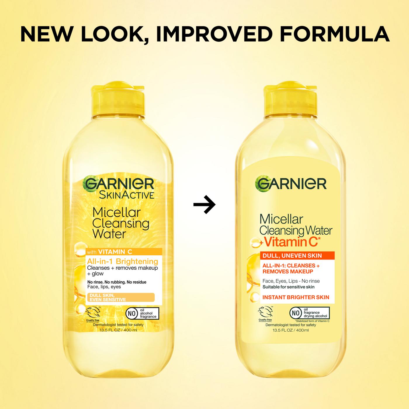 Garnier SkinActive Micellar Cleansing Water - Vitamin C; image 2 of 10