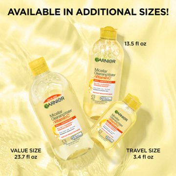 Garnier SkinActive Micellar Cleansing Water - Vitamin C, 13.5 oz
