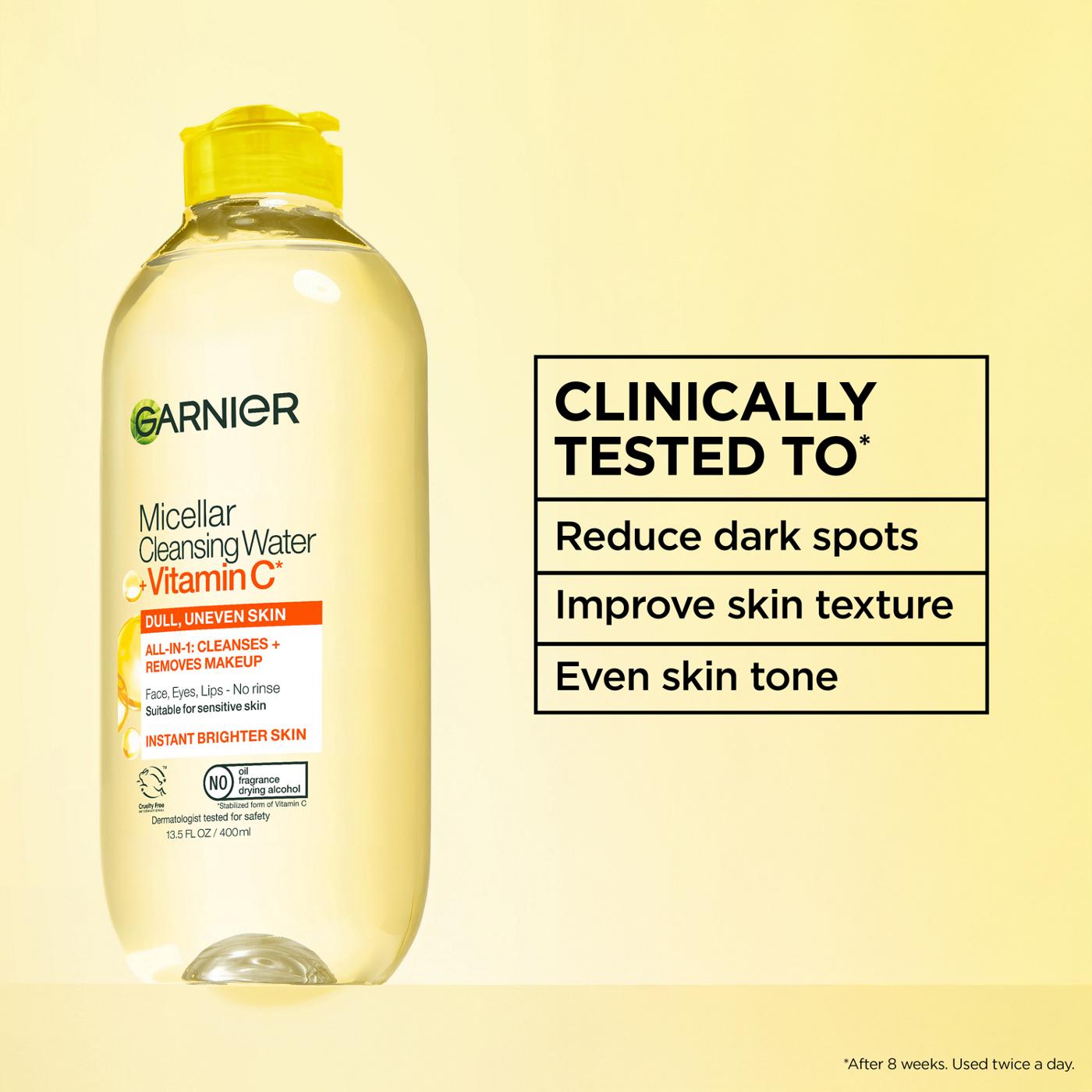 Garnier SkinActive Micellar Cleansing Water - Vitamin C; image 6 of 10